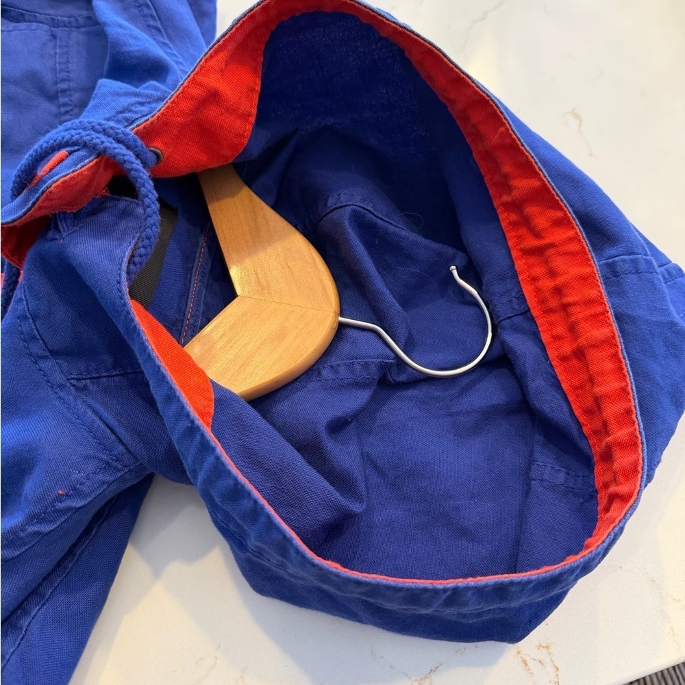 J. Crew Colorblock Anorak Utility Linen/Cotton Cargo Jacket 2014/ XSM - Picture 13 of 13